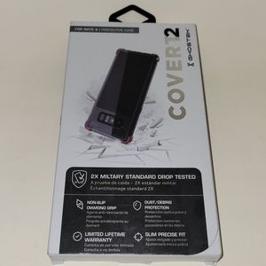 Ghostek COVERT2 Hybrid Silicone Cover for Samsung Galaxy Note8 (Clear Case) NEW